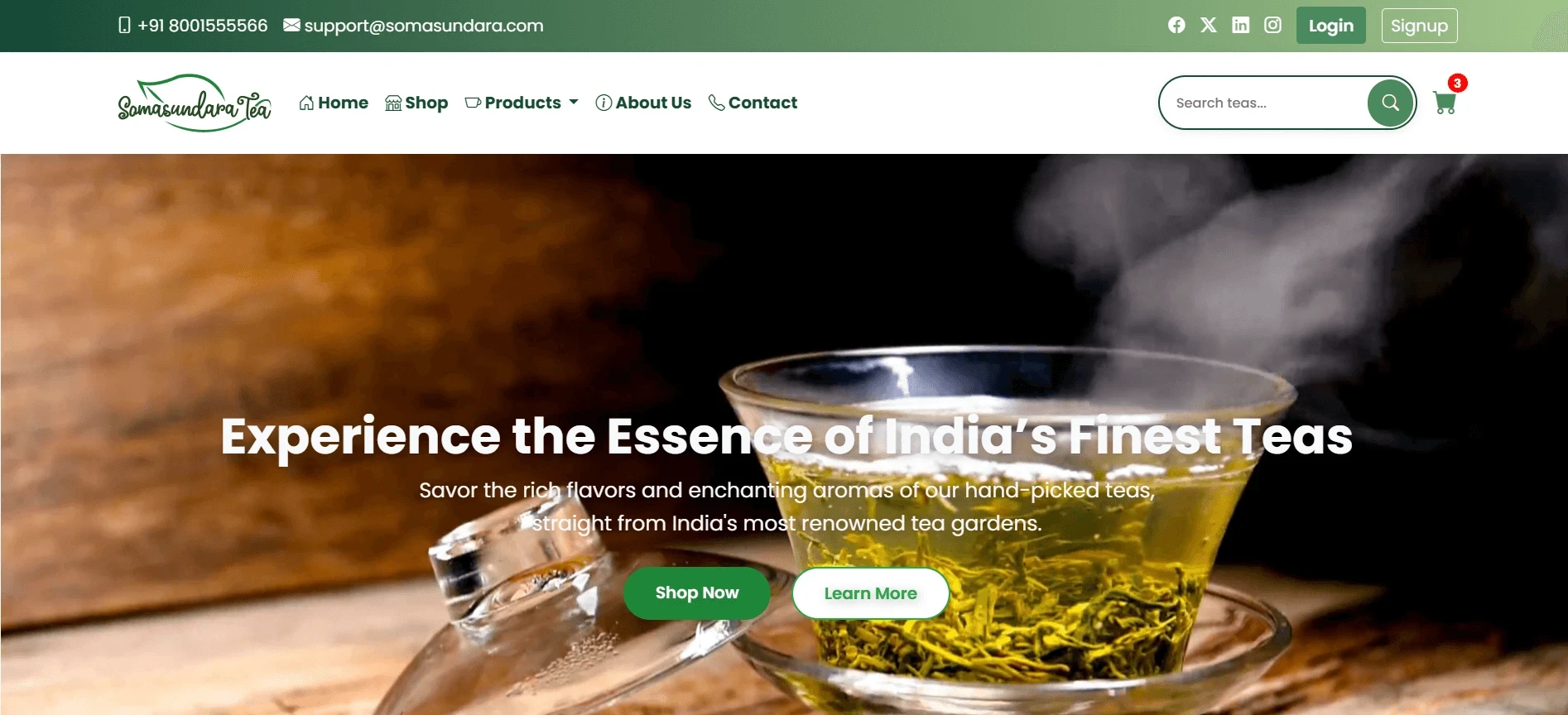 Learning Platform UI