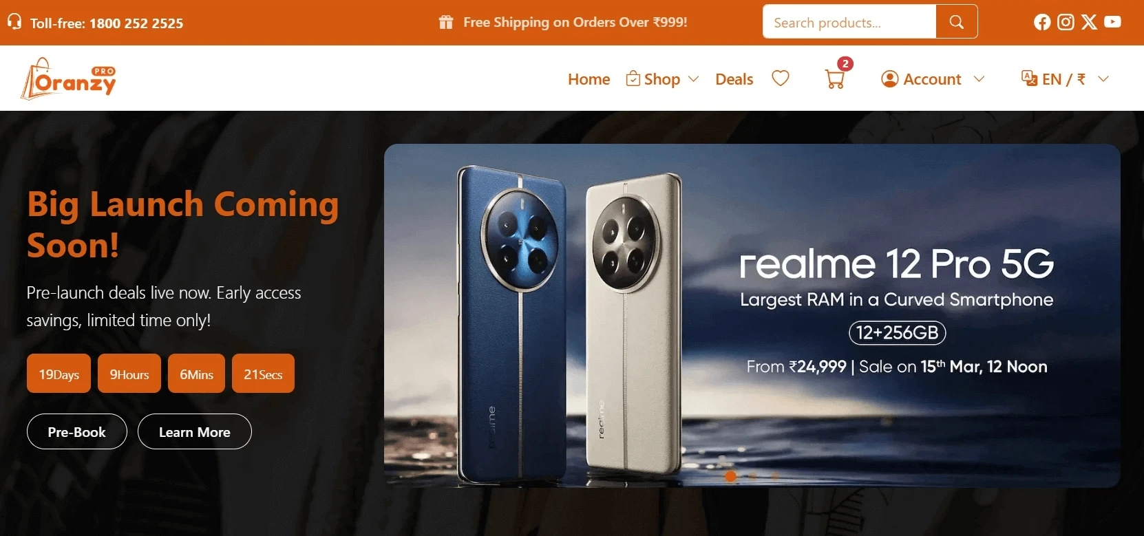 Enterprise Dashboard UI